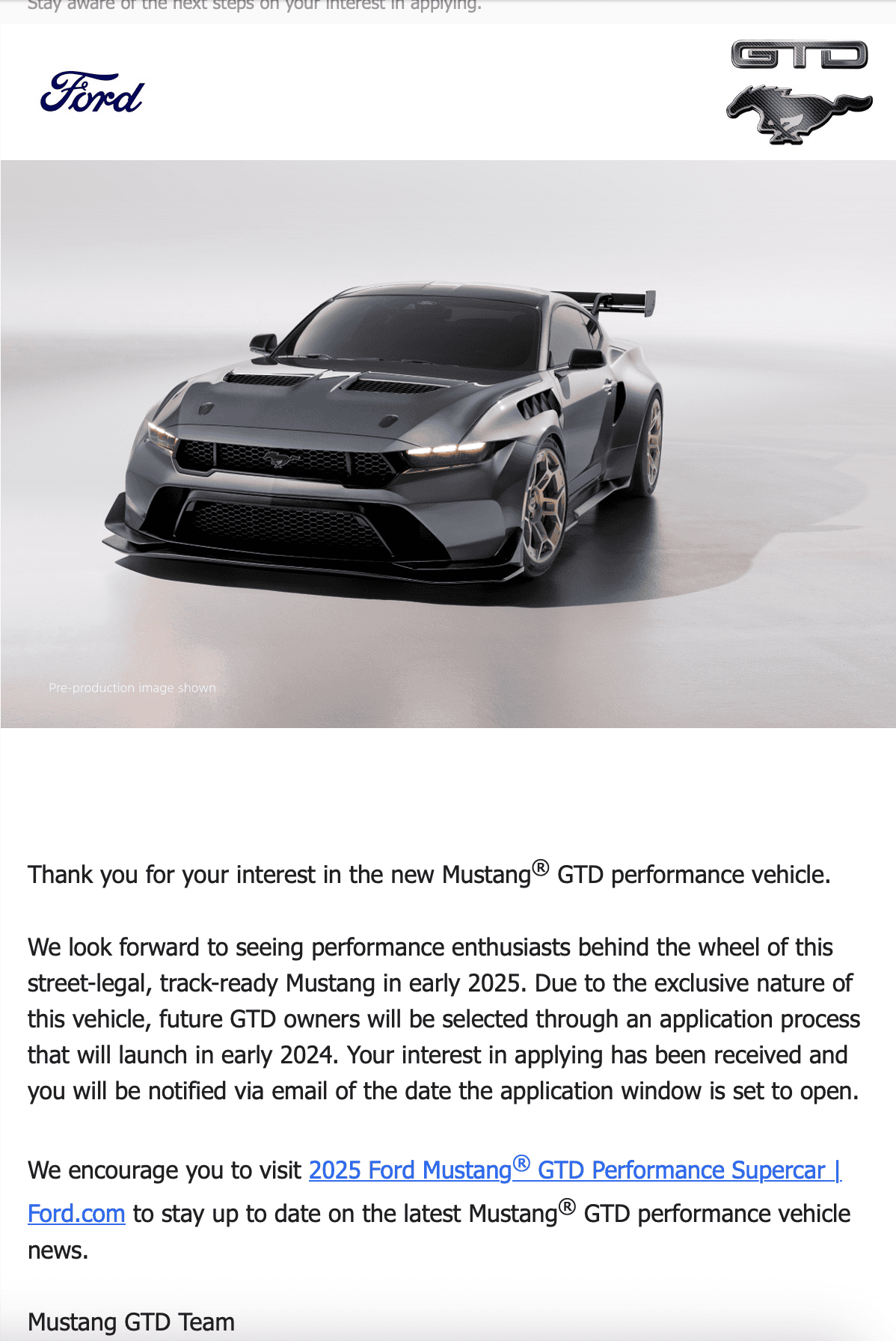 Official 2025 Mustang GTD Revealed! 800+ HP 5.2L V8, Pushrod
